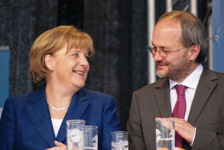 Angela Merkel und Volkmar Klein Angela Merkel und Volkmar Klein